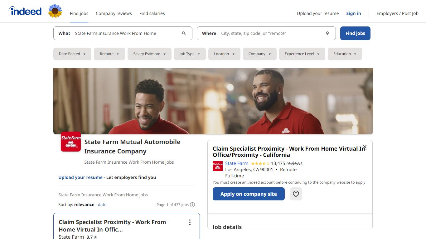 State Farm Insurance Work From Home jobs - Indeed